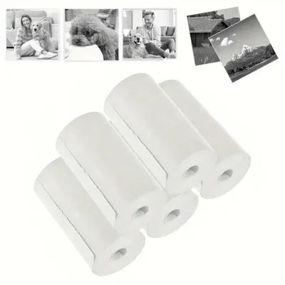 Thermopapier-Rollen 5er-Pack 57 mm x 30 mm für Mini-Drucker - MIZO.at