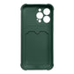 iPhone 12 Pro Card Wallet Grün – Airbag Armor Case - MIZO.at
