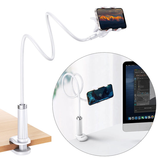 Ugreen Flexibler Handy & Tablet Halter 3.7–10.6" Weiß Drehbar - MIZO.at