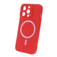 MagSafe Silicone Case iPhone 14 Pro Max | Red Matte TPU - MIZO.at