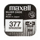 Maxell 377 SR626SW Silberoxid Uhrbatterie Made in Japan - MIZO.at