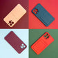 iPhone 12 Pro Card Wallet Grün – Airbag Armor Case - MIZO.at