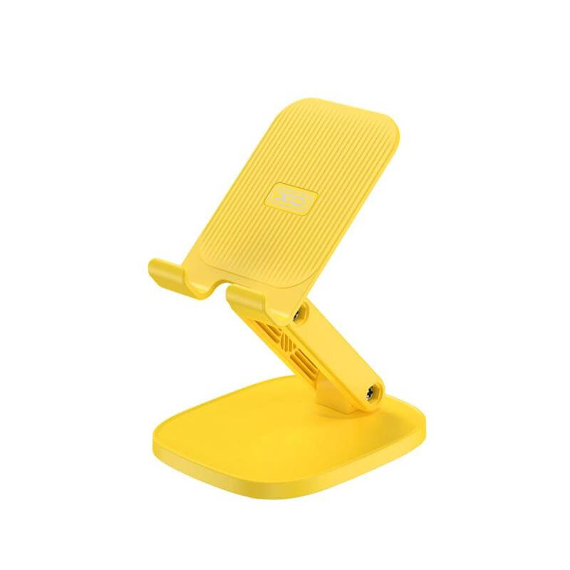 XO C127 Phone Holder Stand | Adjustable & Foldable Yellow - MIZO.at