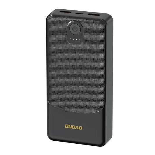 Dudao K10Pro Powerbank 20.000mAh mit Dual USB-A, Schwarz - MIZO.at