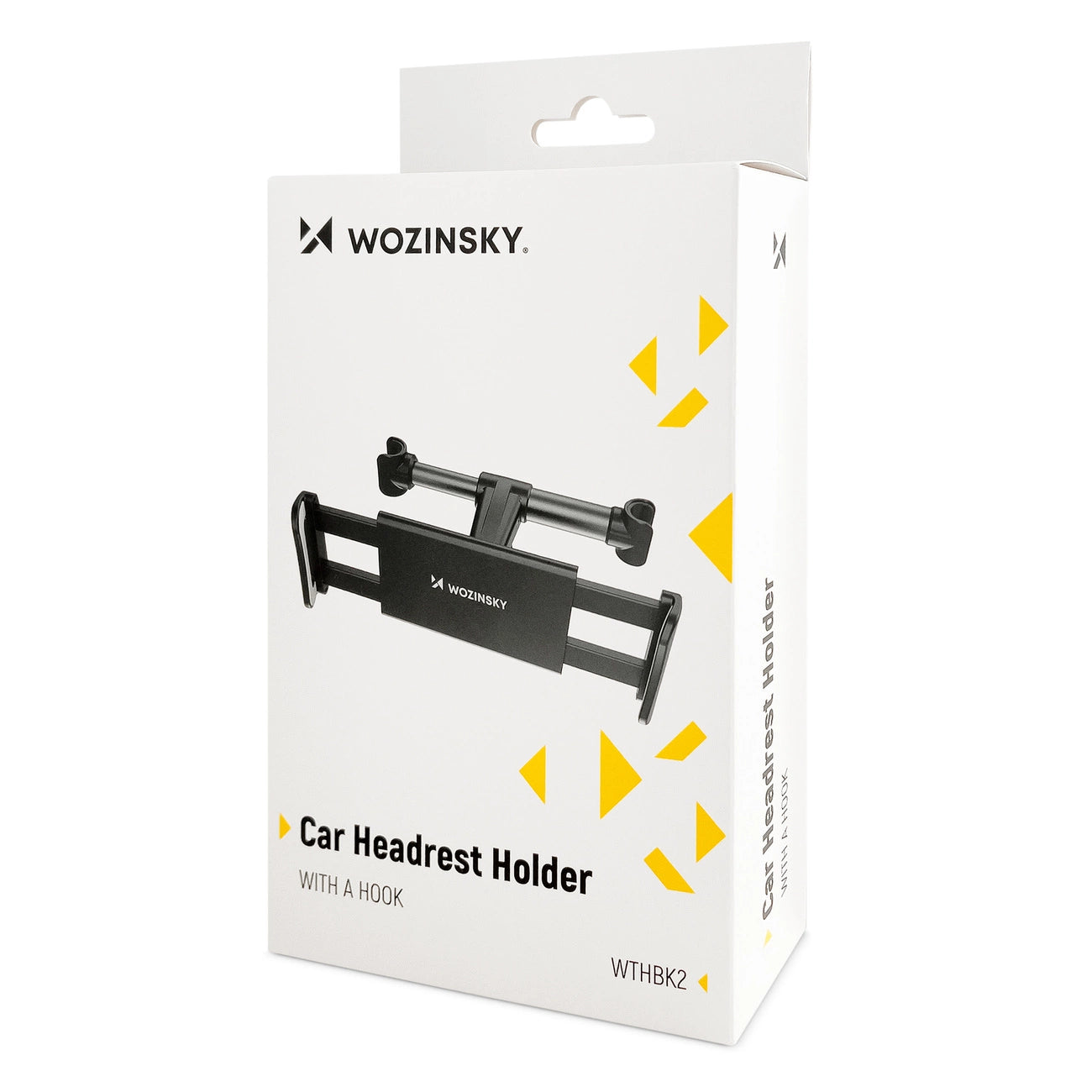 2-in-1 Car Headrest Phone Mount | Wozinsky Holder with Hanger - MIZO.at