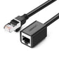 Ugreen Cat 6 Ethernet Kabel 5m – 1Gbps Verlängerung Schwarz - MIZO.at