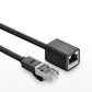 Ugreen Cat 6 Ethernet Kabel 5m – 1Gbps Verlängerung Schwarz - MIZO.at