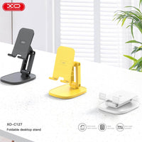 XO C127 Phone Holder Stand | Adjustable & Foldable Yellow - MIZO.at
