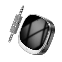 Hoco E80 Bluetooth AUX Adapter 3,5mm Mit Display Schwarz - MIZO.at