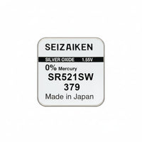 Seizaiken SEIKO 379 SR521SW Silberoxid Uhrbatterie - MIZO.at