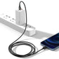 iPhone Ladekabel USB C auf Lightning 20W Schnellladen 1 m Baseus Schwarz - MIZO.at
