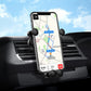 Universal Gravity Auto-Halterung | Lüftungsgitter, 4–6,5″ Smartphones - MIZO.at