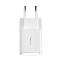 Baseus 10.5W Dual USB Charger Weiß Kompakt CCXJ010202 - MIZO.at