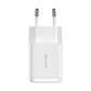 Baseus 10.5W Dual USB Charger Weiß Kompakt CCXJ010202 - MIZO.at