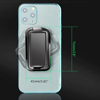 360 Finger Kickstand Holder | Magnetic Compatible, Black - MIZO.at