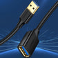 Ugreen USB 3.0 Verlängerungskabel 3 m Schwarz – 5 Gbps - MIZO.at