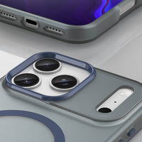 Magnetic Abrasive iPhone 17 Pro Case MagSafe Matte Blau - MIZO.at