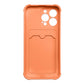 iPhone 12 Pro Card Wallet Orange – Airbag Armor Case - MIZO.at
