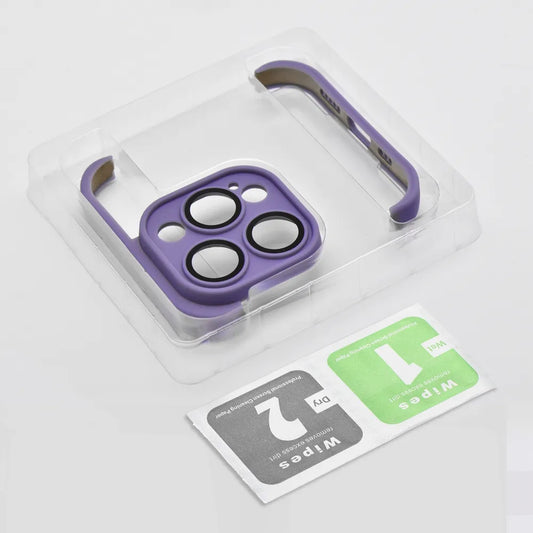 iPhone 15 Plus Mini Bumpers Case Dunkelviolett – Kamera- & Kantenschutz - MIZO.at