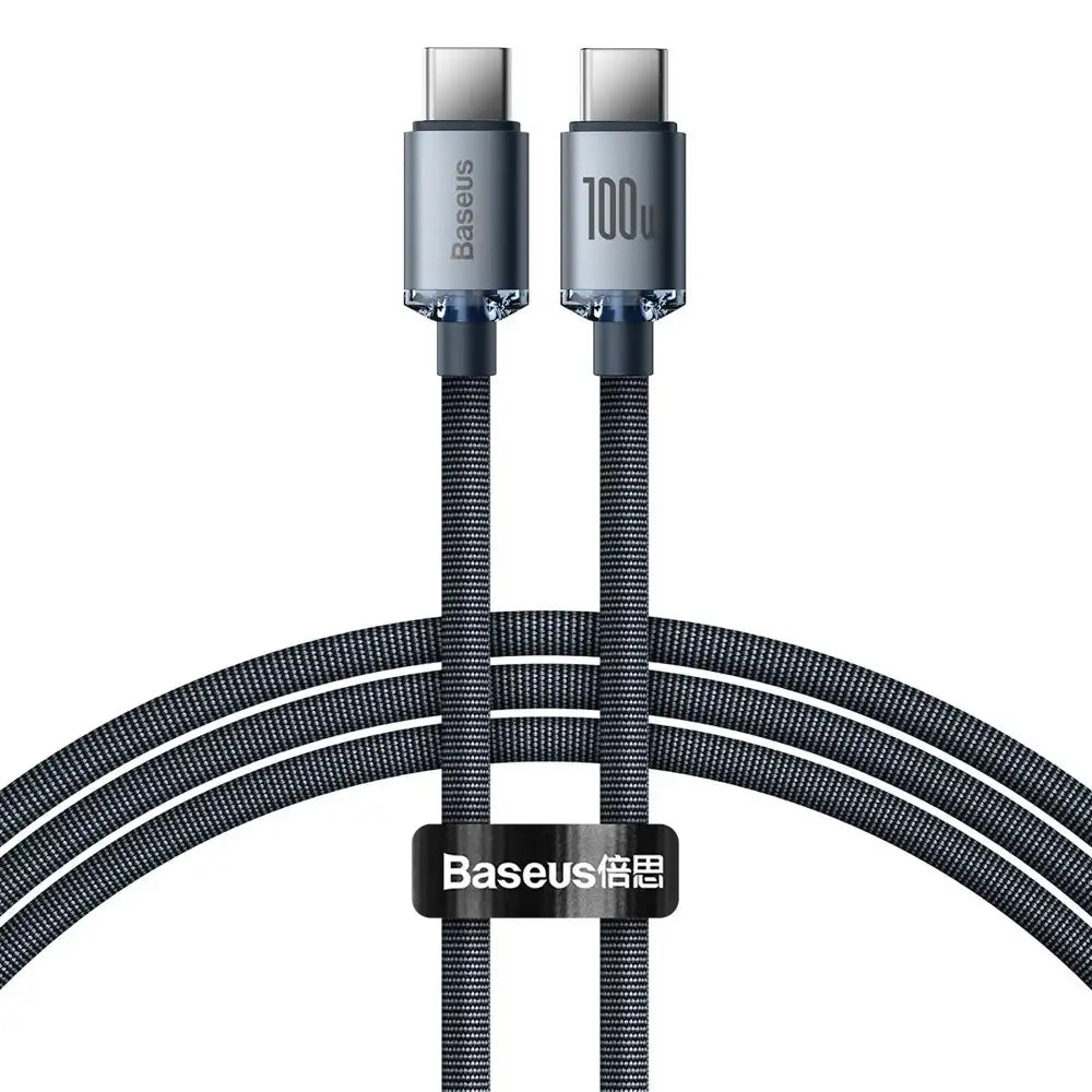USB C Kabel 100W Schnellladekabel USB C auf USB C 1,2 m Baseus - MIZO.at