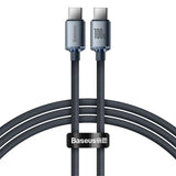 USB C Kabel 100W Schnellladekabel USB C auf USB C 1,2 m Baseus - MIZO.at