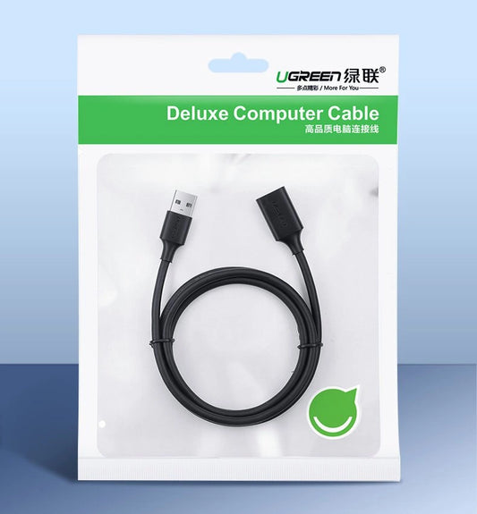 Ugreen USB 3.0 Verlängerungskabel 3 m Schwarz – 5 Gbps - MIZO.at