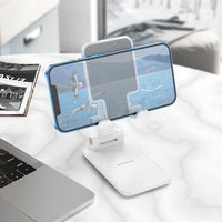 Astral Desk Stand Holder White | Adjustable for Phones & Tablets - MIZO.at