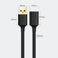 Ugreen USB 3.0 Verlängerungskabel 3 m Schwarz – 5 Gbps - MIZO.at