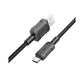 HOCO X94 USB-C Ladekabel 3A – 1m Schwarz, Schnellladung & Daten - MIZO.at