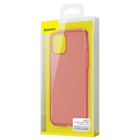 iPhone 11 Pro Case | Jelly Liquid Silica Gel (Transparent Red) - MIZO.at