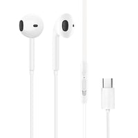 Dudao X3C USB-C Earphones | White In-Ear Headphones with Mic - MIZO.at
