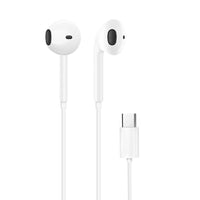 Dudao X3C USB-C Earphones | White In-Ear Headphones with Mic - MIZO.at