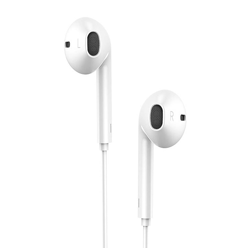 Dudao X3C USB-C Earphones | White In-Ear Headphones with Mic - MIZO.at