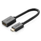 Ugreen HDMI–Mini HDMI Adapter 4K@60Hz – Aluminium & Gold - MIZO.at
