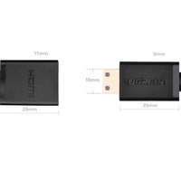 Ugreen HDMI to Mini HDMI Adapter | 4K 60Hz, High-Speed Transmission - MIZO.at