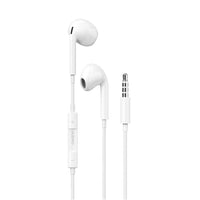 Dudao 3.5mm Earphones | White In-Ear Headphones with Mic - MIZO.at