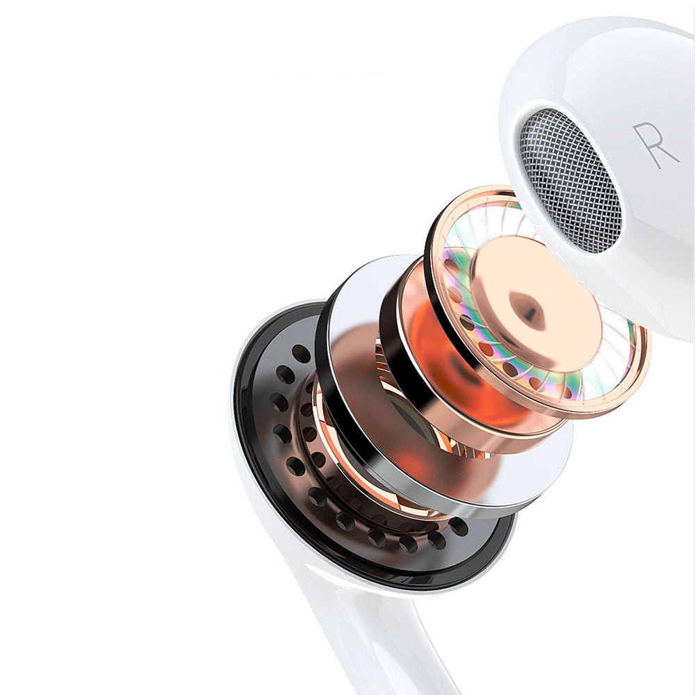 Dudao 3.5mm Earphones | White In-Ear Headphones with Mic - MIZO.at