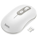 HOCO GM21 Wireless Maus 2.4G – 1600 DPI Optische Computermaus Weiß - MIZO.at