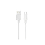 USB-A auf USB-C Kabel 1,2 m – 5 A Schnellladen Weiß - MIZO.at