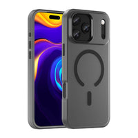 Magnetic Abrasive iPhone 17 Pro Case MagSafe Matte Schwarz - MIZO.at