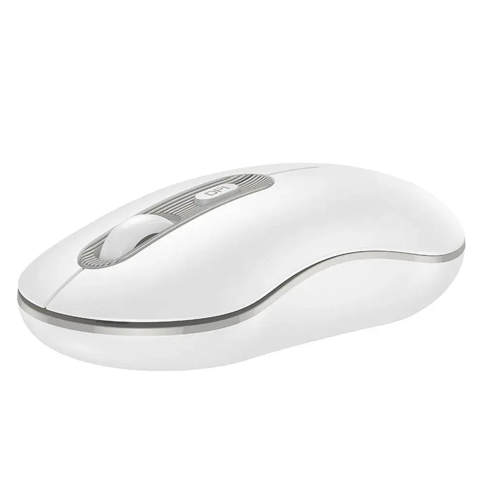 HOCO GM21 Wireless 2.4G Computer Mouse – 1600 DPI White - MIZO.at