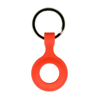 AirTag Keychain Silicone Orange | Secure & Durable Holder - MIZO.at