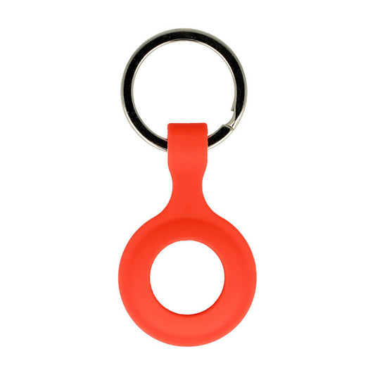 AirTag Keychain Silicone Orange | Secure & Durable Holder - MIZO.at