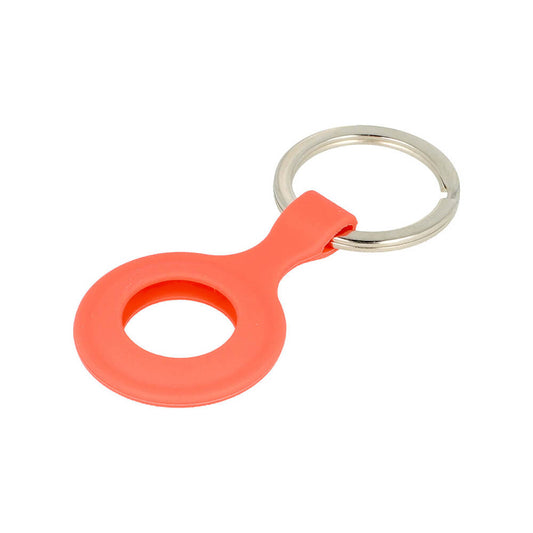 AirTag Keychain Silicone Orange | Secure & Durable Holder - MIZO.at