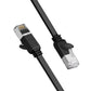 Ugreen Cat 6 Ethernet Kabel 1 m Flach – 1 Gbps Schwarz - MIZO.at