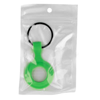 AirTag Keychain Silicone Green | Secure & Durable Holder - MIZO.at