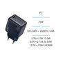 20 W USB-C PD Schnellladegerät Wandladegerät Schwarz - MIZO.at