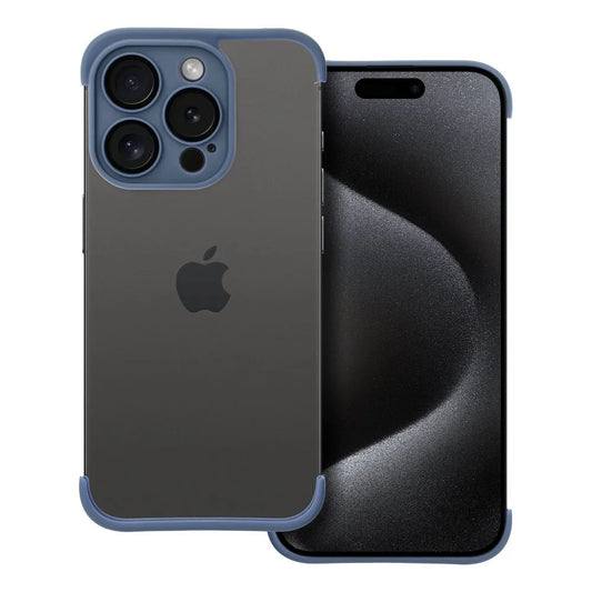 iPhone 15 Plus Mini Bumpers Case Blau – Kamera & Kantenschutz - MIZO.at