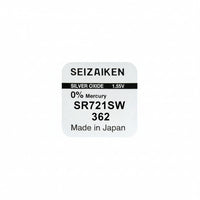 Seizaiken SEIKO 362 SR721SW Silberoxid Uhrbatterie - MIZO.at