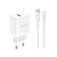 Dudao A20EU Wall Charger | Fast Charging with USB-A to USB-C - MIZO.at